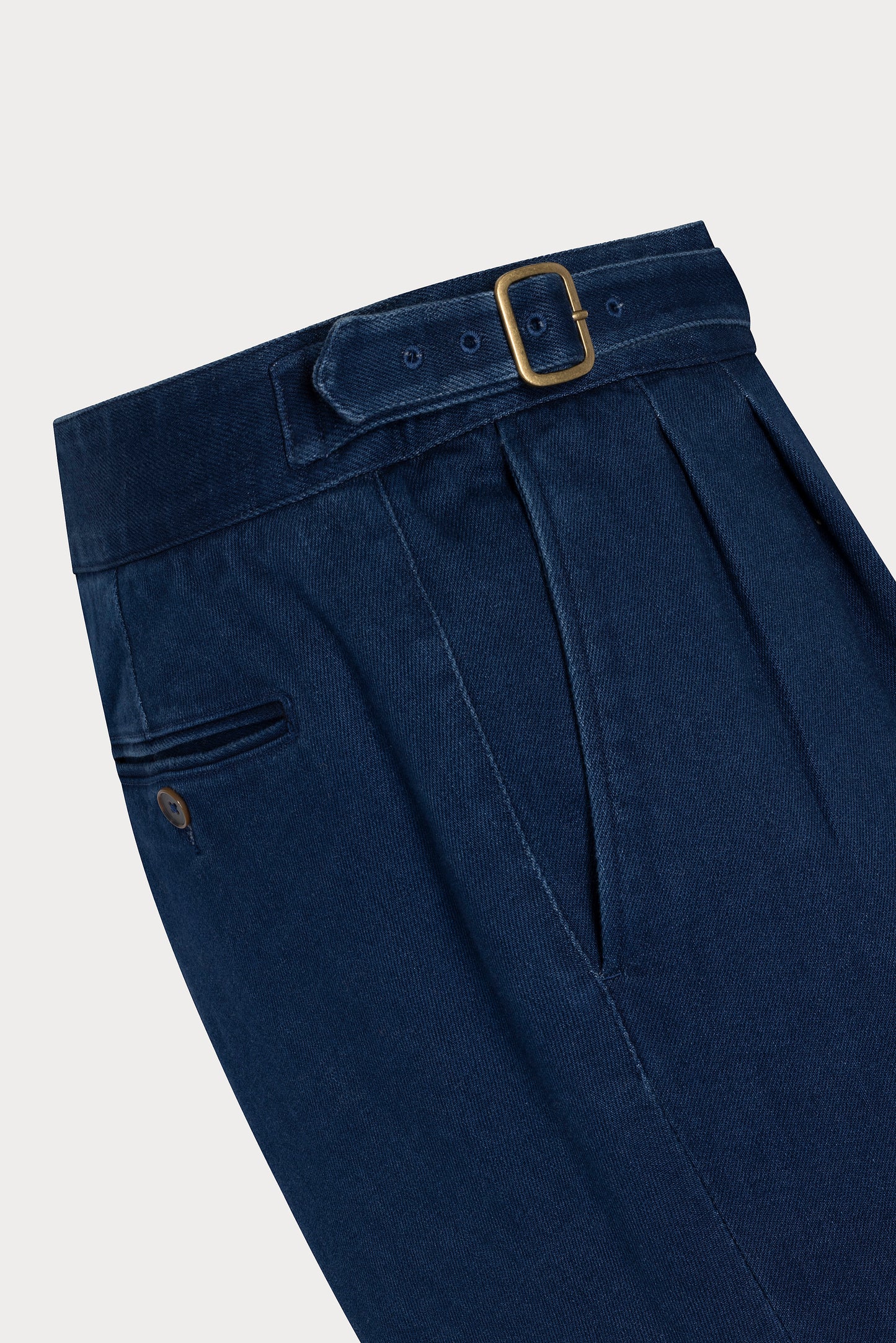 Spodnie gurkha z denimu