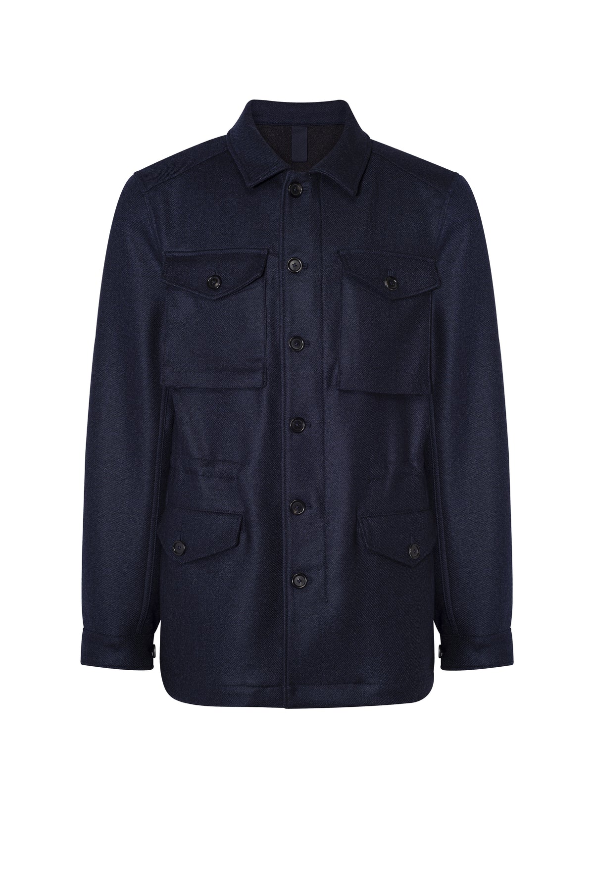 Wełniany Field Jacket