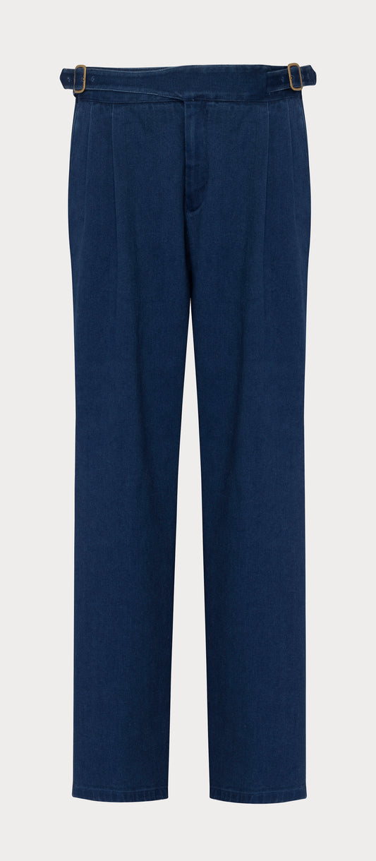 Spodnie gurkha z denimu