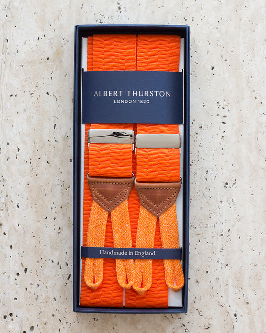 Pomarańczowe szelki - Albert Thurston